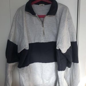 brandy quarter zip